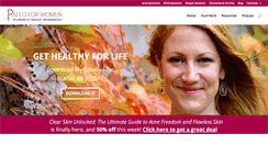 Desktop Screenshot of paleoforwomen.com